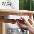 Adhesive wall mount hook for easy storage