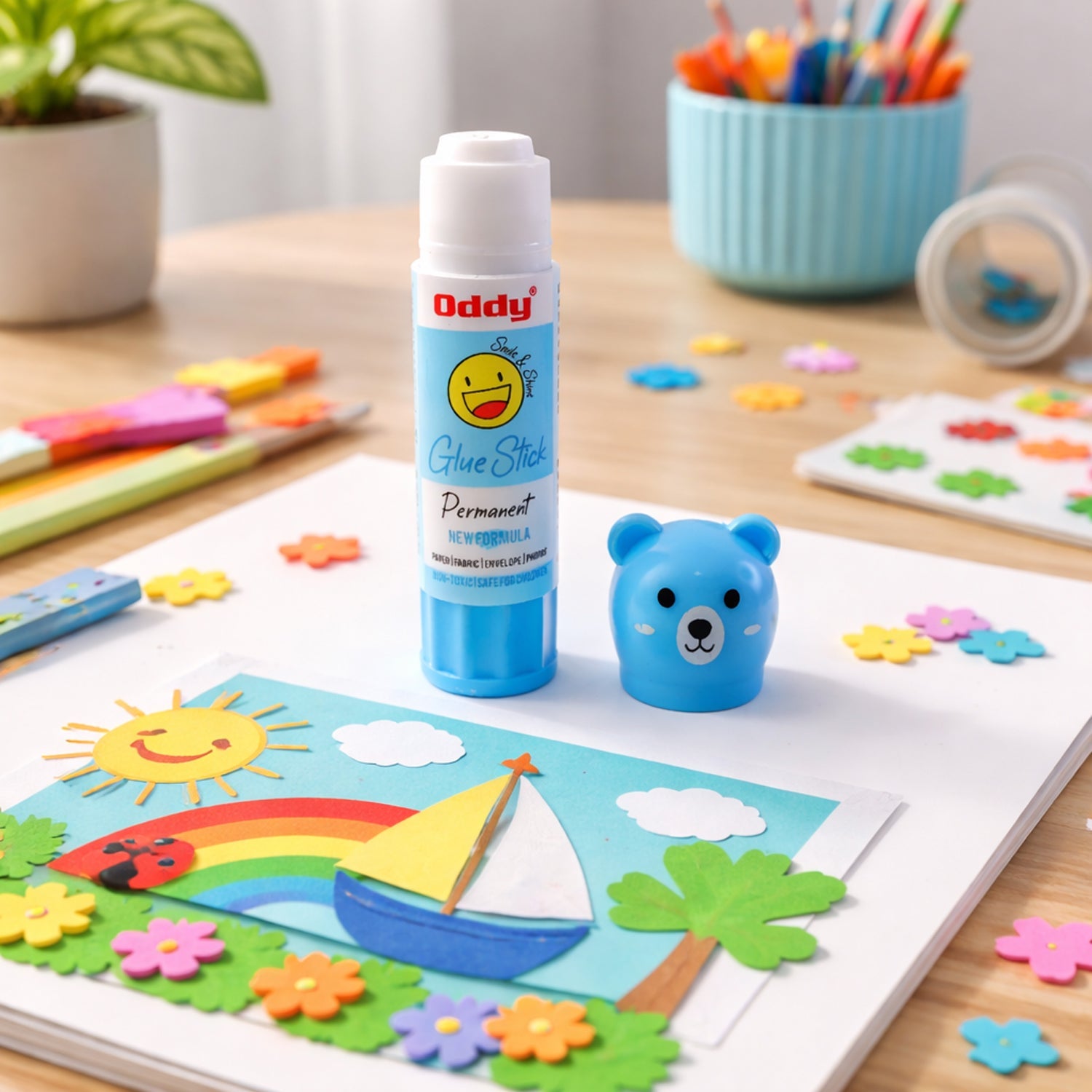Easy to use stationery glue stick for kids