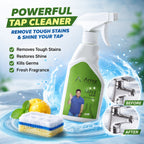 Stainless steel tap stain remover spray
