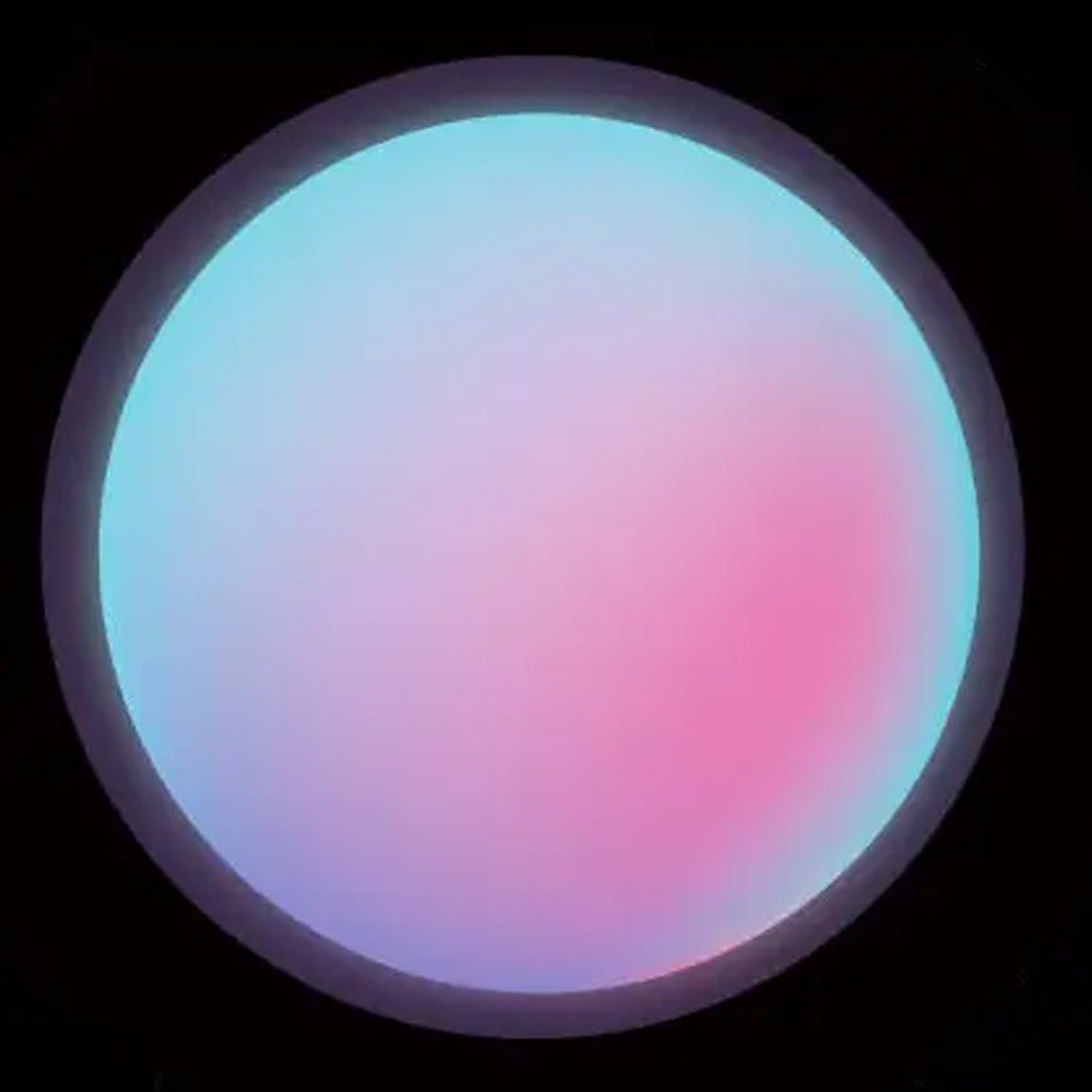 Colorful and engaging patterns projected onto a wall by the GiftingGrace projector.