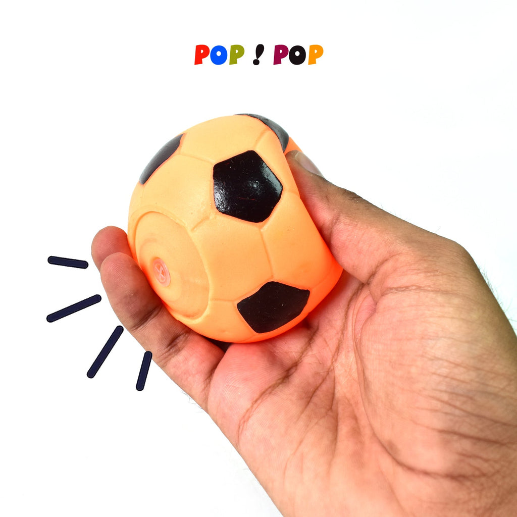 Three lightweight and durable soft sensory balls from the Aditi collection.