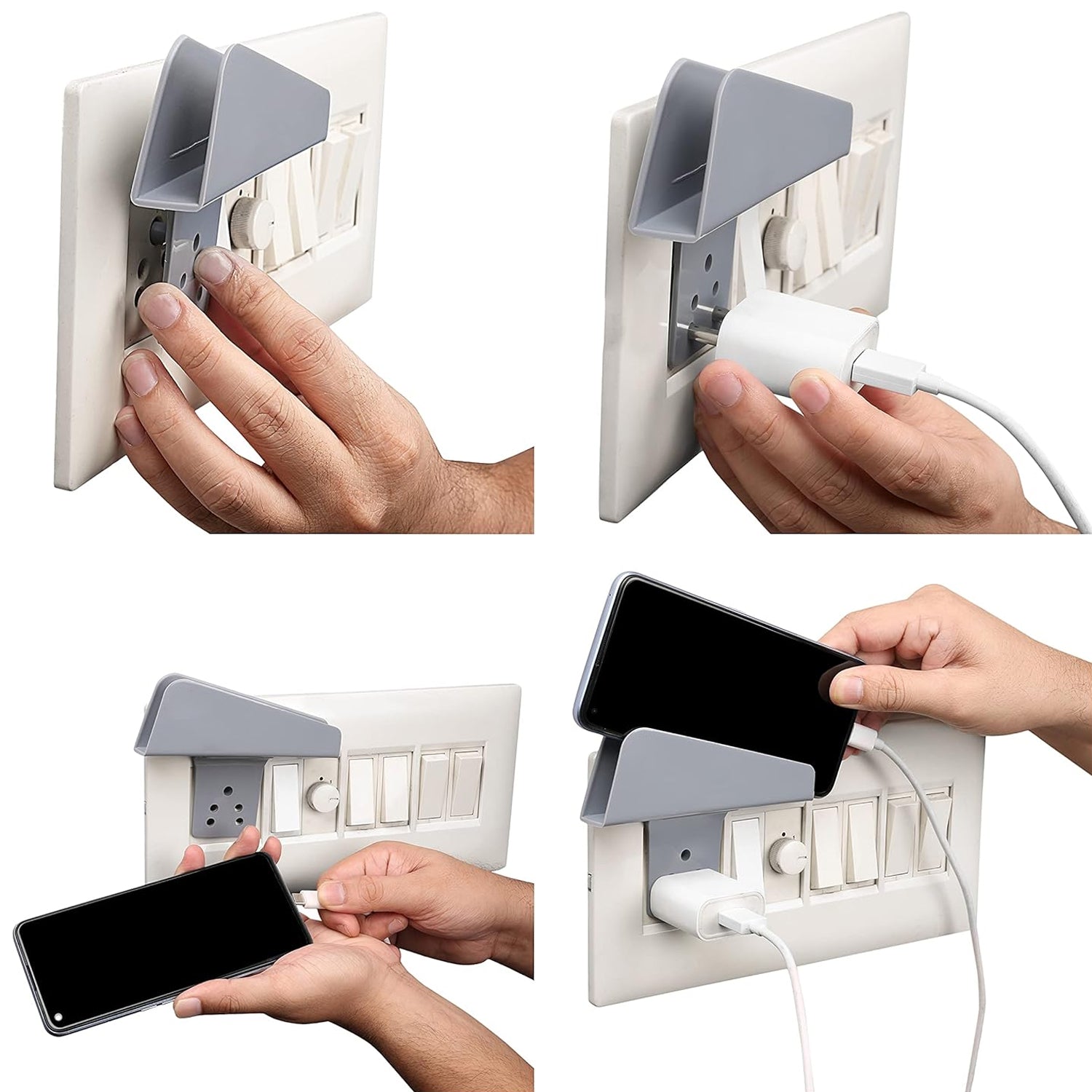 Assortment of Gambit Mobile Charging Stands in different colors, ready for purchase.