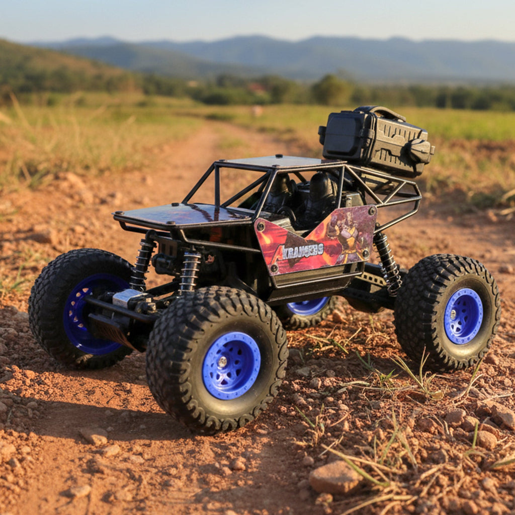Durable off-road toy car designed for kids outdoor adventure play