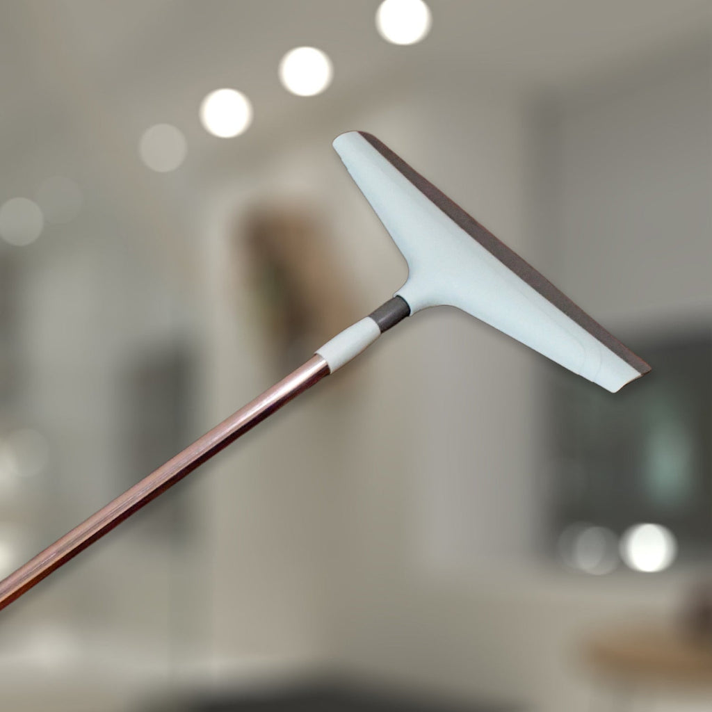 Compact view of the Ganesh 12-inch (30 cm) Telescopic Bathroom Wiper.