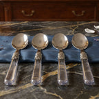 Tableware set of stainless steel dessert spoons for occasions