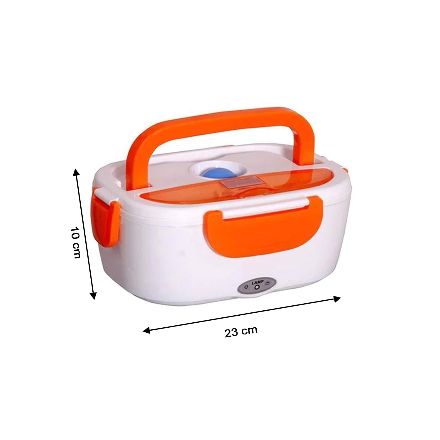 An Electric Lunch Box displayed in a kitchen setting, ready for daily use.