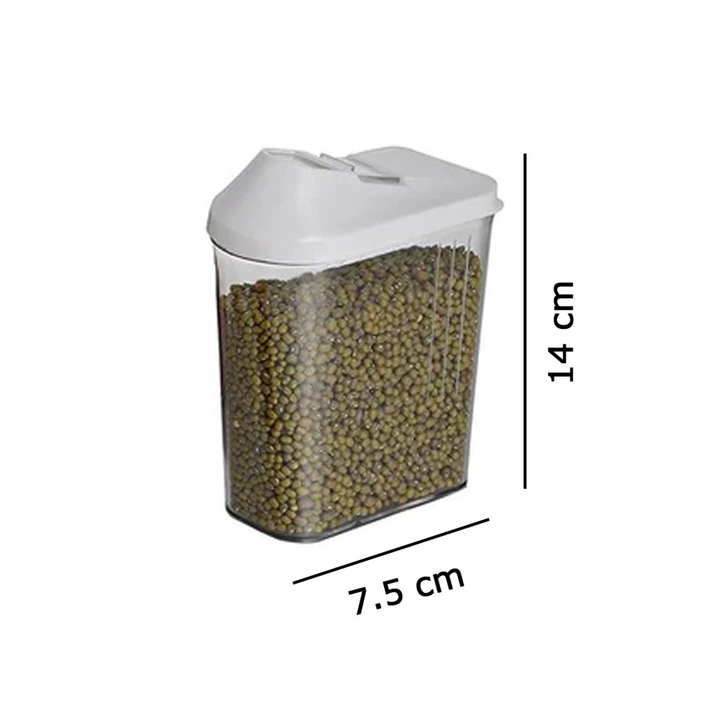 Individual Organivo 750ml storage jar with a functional plastic lid.