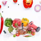 Quickly chop fruits for salads or smoothies using this versatile kitchen tool.