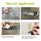 Aluminum foil duct tape, high temperature resistant for sealing