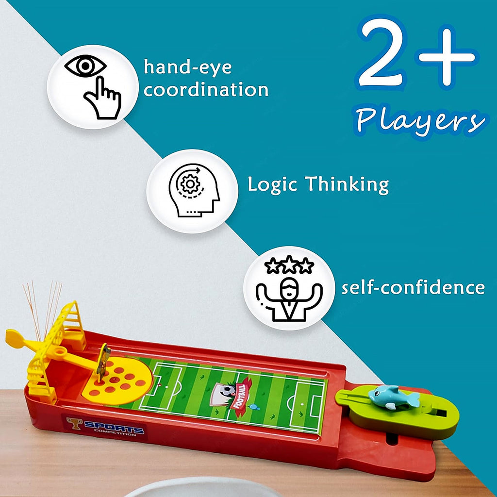 Another angle of the Finger Football Game, emphasizing its fun and interactive design.