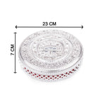 Compact dry fruit box with lid, ideal for daily use or special occasions.