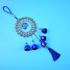 Home decor Om Evil Eye wind chime with intricate bead design