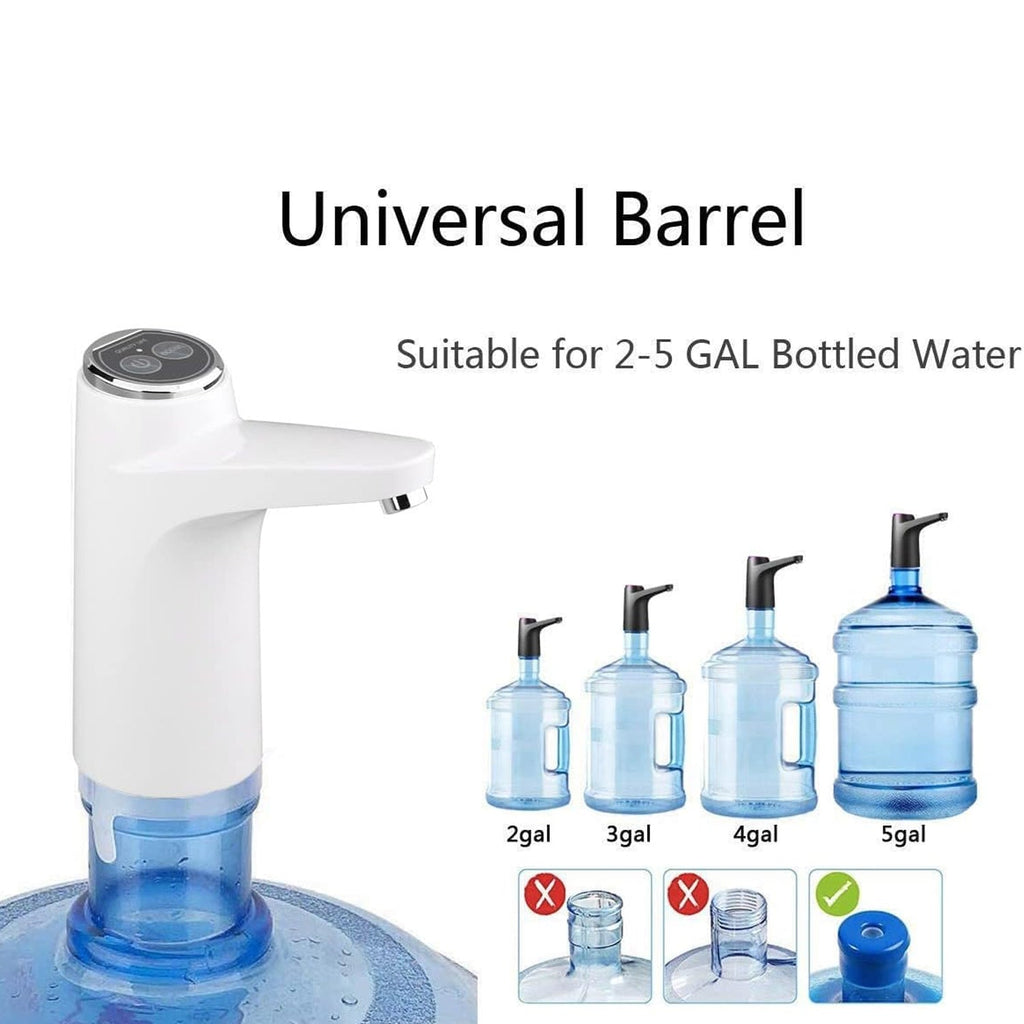Automatic water dispenser filling a glass, showcasing its effortless operation.