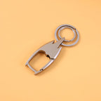 Keyring organizer holder in durable metal
