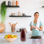 Stylish 2-liter vacuum insulated jug, perfect for home or office use.