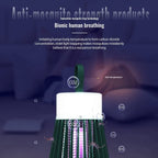 Packaging of the FERVENT Mosquito Killer Lamp, highlighting its key features.