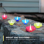 Collection of multi-shape, multicolor candle cups for special occasions.