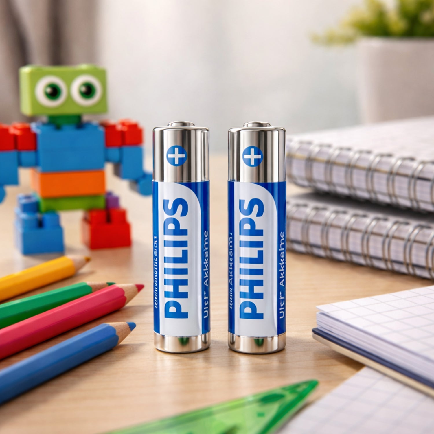 Reliable long shelf life AAA batteries for remote controls and clocks