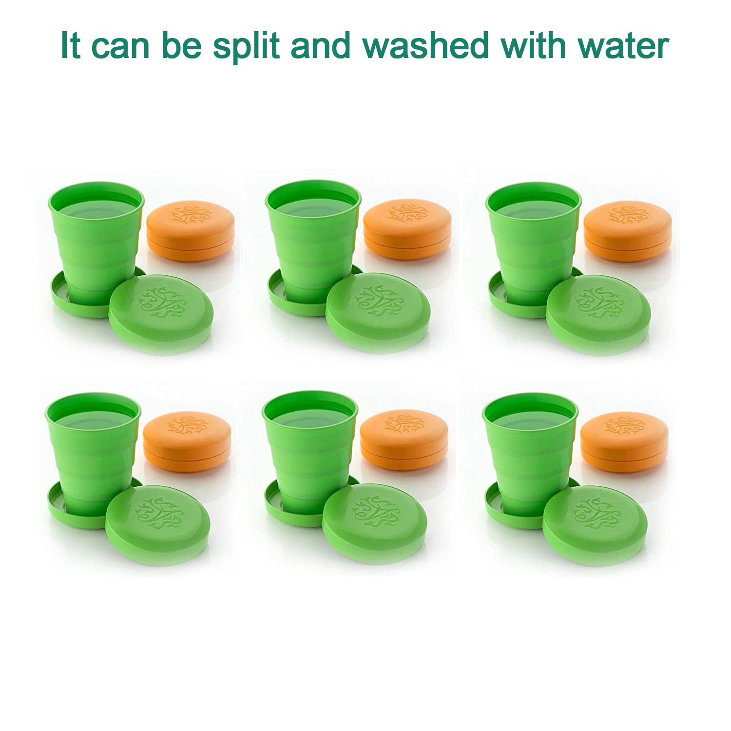 This durable collapsible cup with a lid is essential for camping and outdoor adventures.