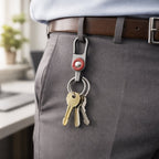 Metal key organizer ring for keys and small items