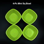 An unbreakable plastic bowl, demonstrating its robust and practical design.