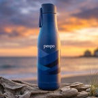 Eco-friendly reusable stainless steel water bottle