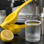Plastic citrus squeezer for lemons and limes