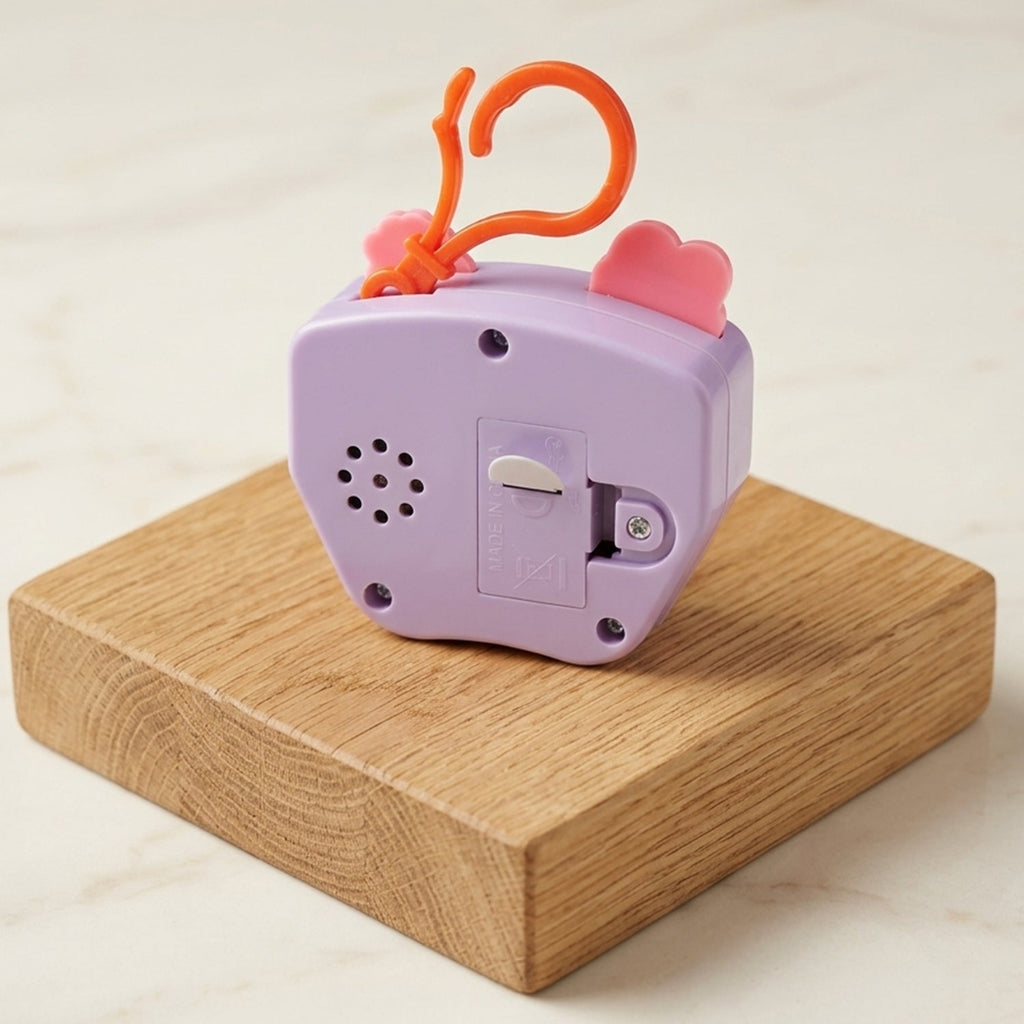 Interactive musical keychain toy for kids