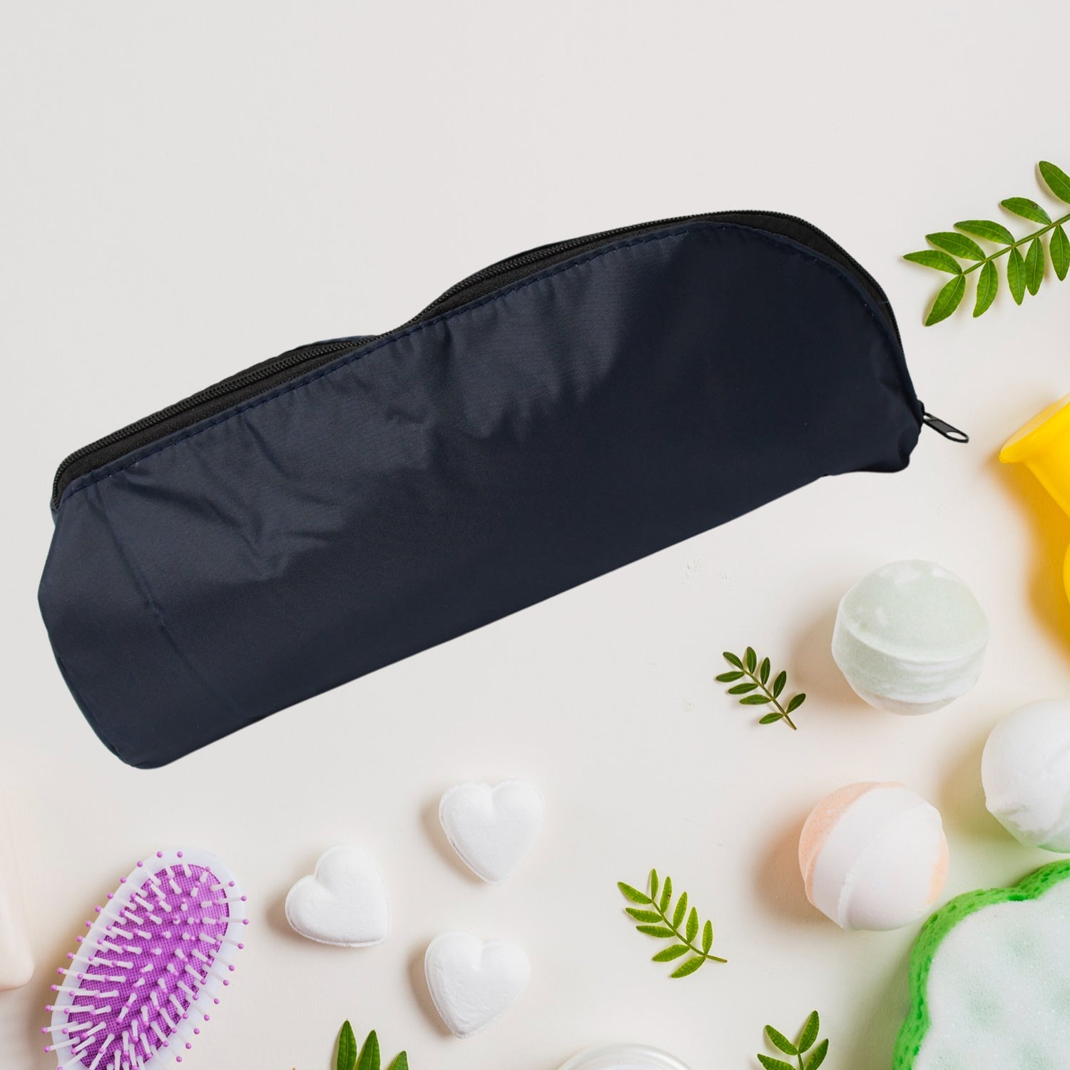 Multipurpose pouch holding pens and small office supplies.