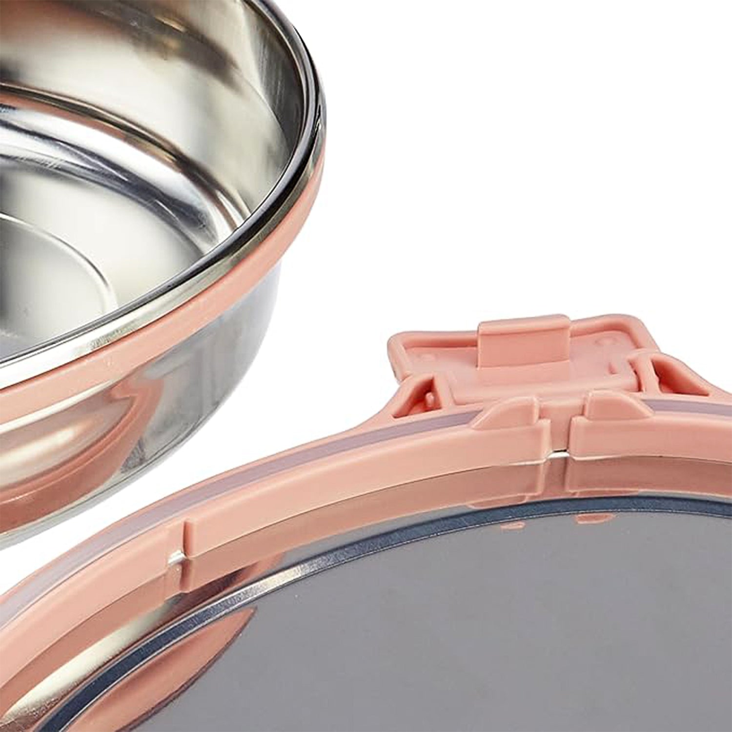 Stainless Steel Lunch Box Set with Clip-lock Leakproof BPA-Free Lids