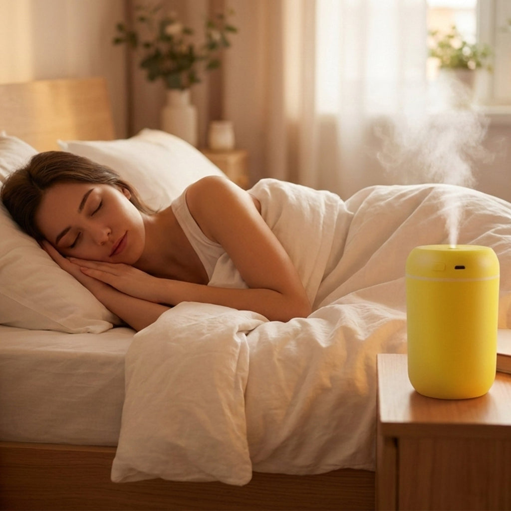Cool mist portable mini humidifier with quiet operation