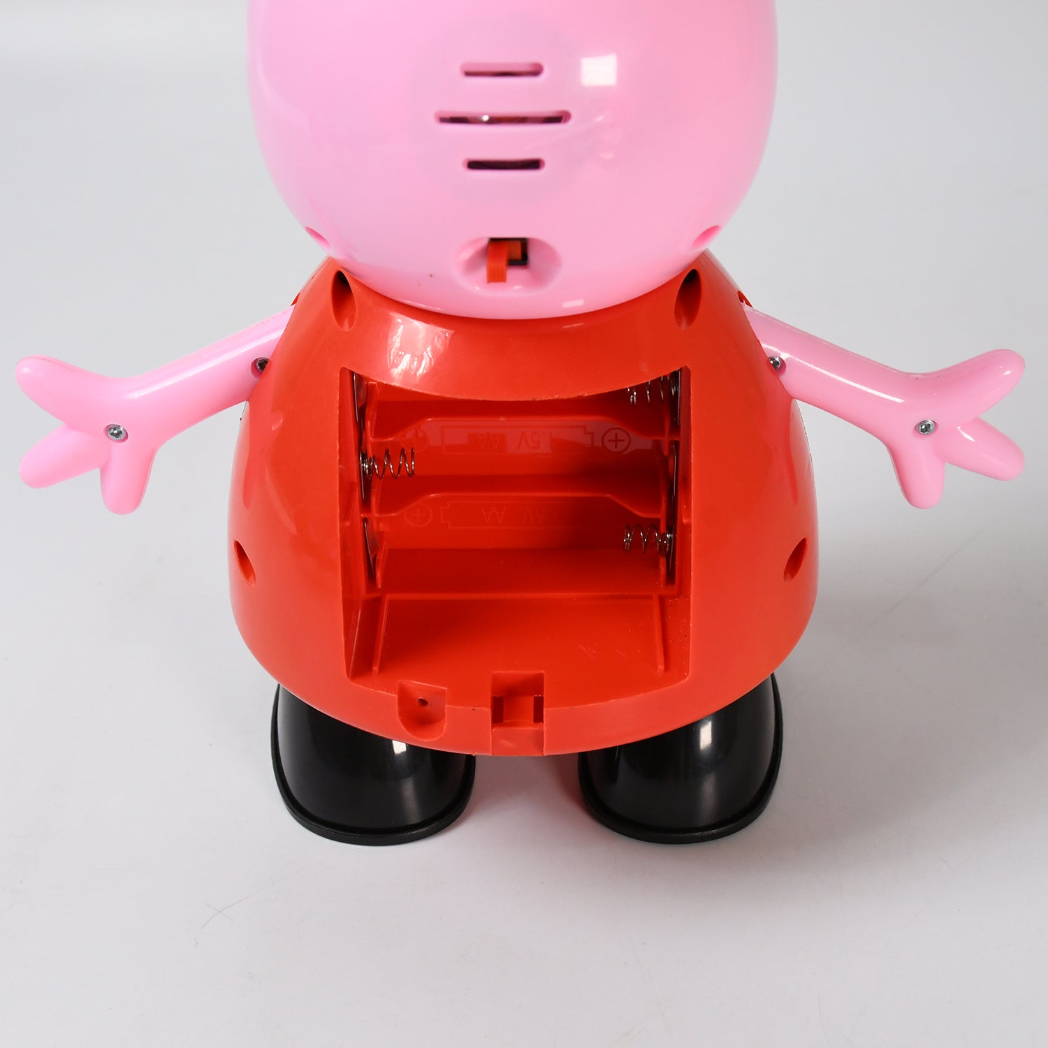 Angled view of the engaging pig toy, encouraging creative play for young children.
