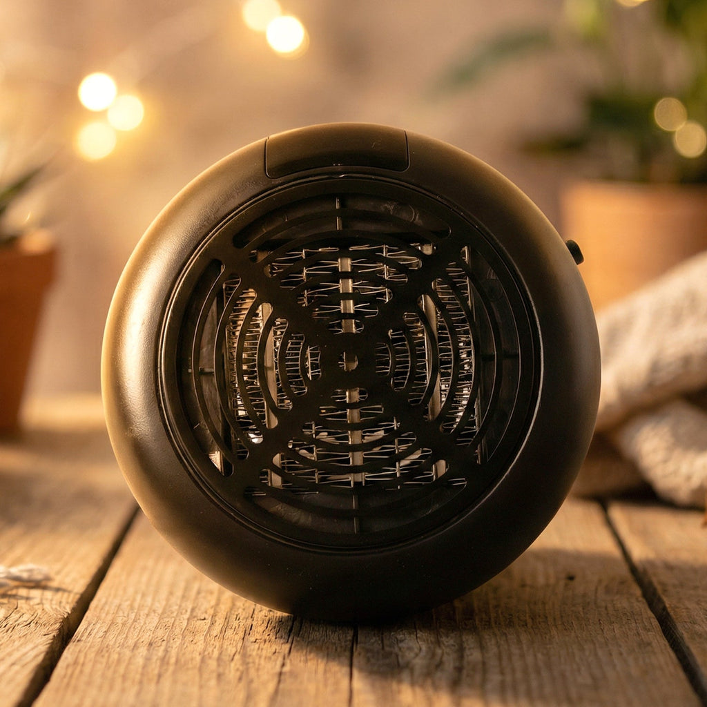 General product image with room heater for winter use