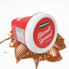 Front view of a Chocotown Caramelised Biscuit Spread jar, clearly displaying the brand and product name.