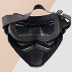 Complete RaceVault off-road motorcycle goggles and mask set, ready for adventure.
