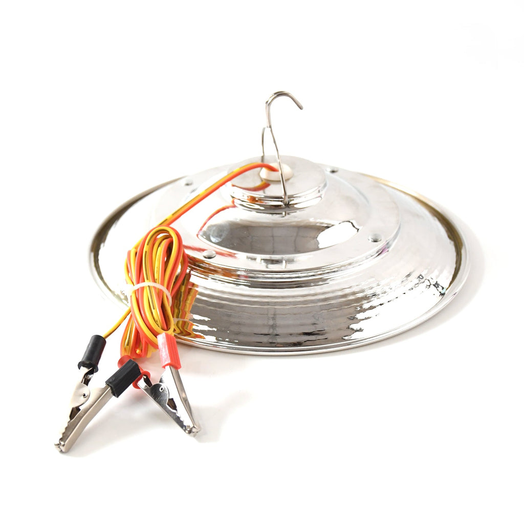 High brightness rechargeable hanging LED light for wide coverage