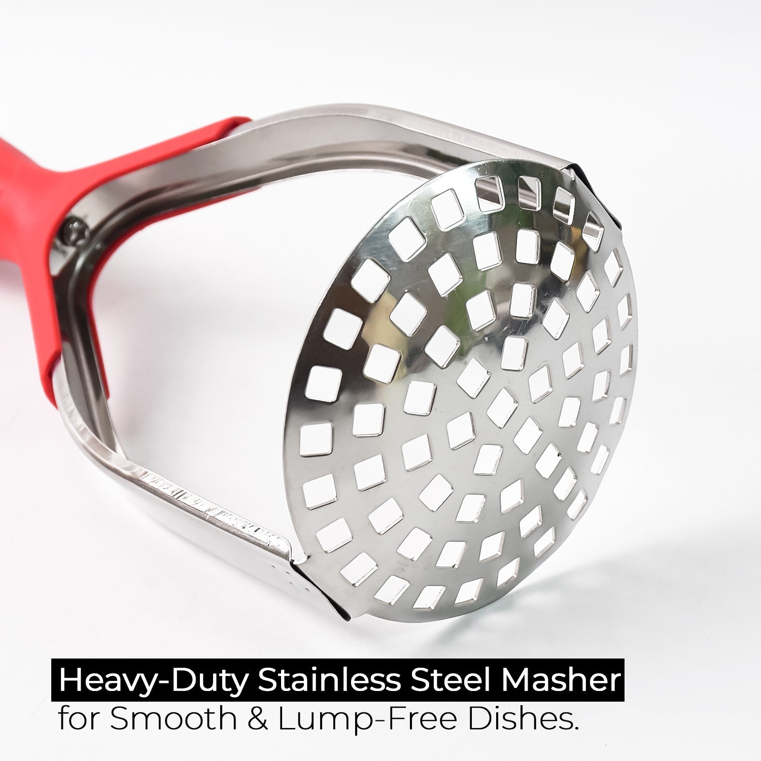 Comfortable grip of the Supermom Kitchen Food Masher for easy handling.