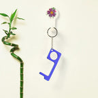 Multipurpose Safe Touch Tool metal keychain with durable construction