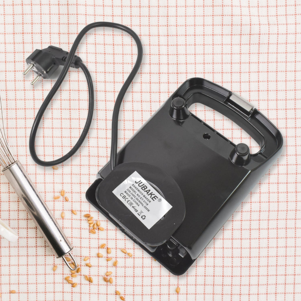 Side view of the ChefMates sandwich maker, showcasing its sleek design.