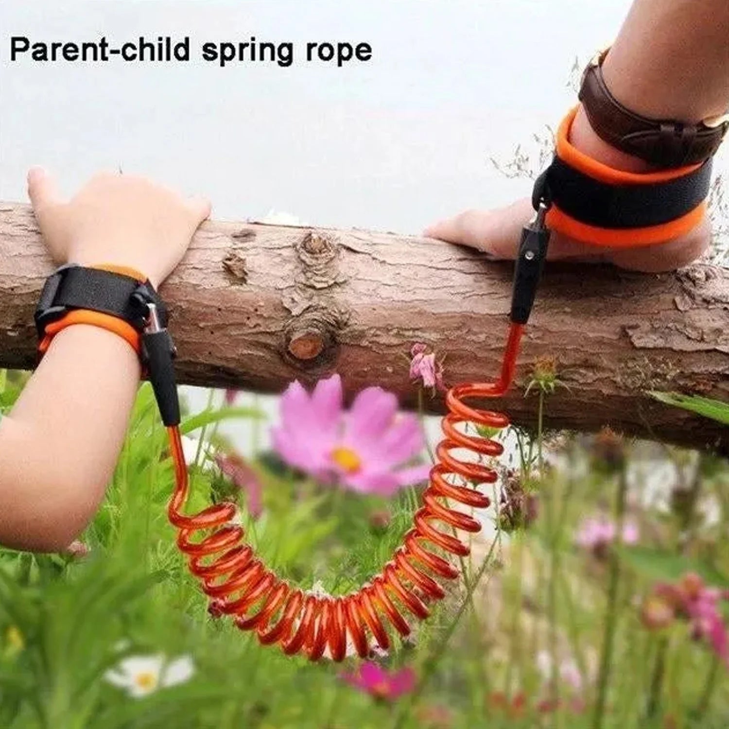 Detailed view of the breathable mesh and soft padding on the child safety strap.
