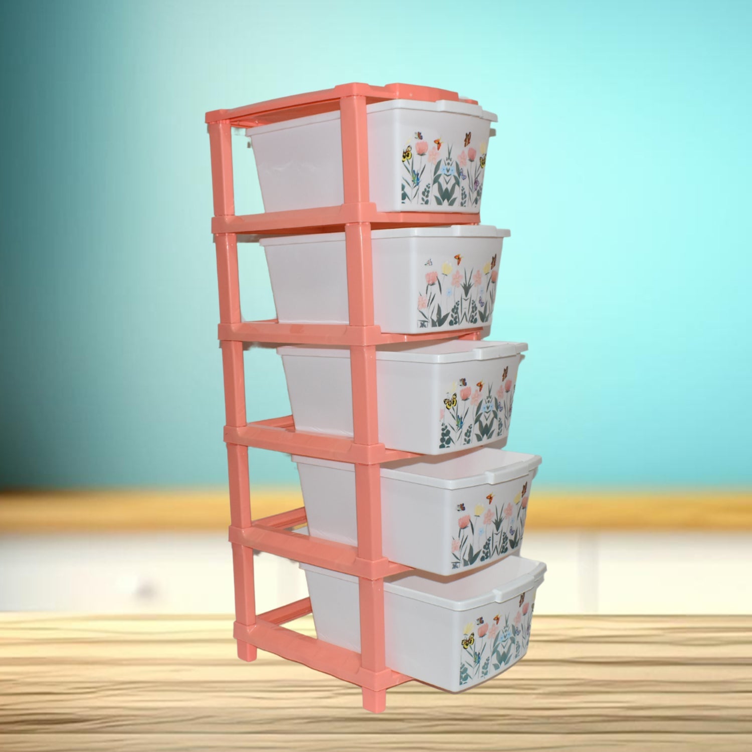 Smart plastic drawer organizer ideal for office and home use
