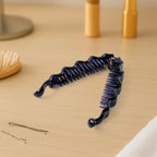 Plastic hair clamp with durable grip for various hairstyles