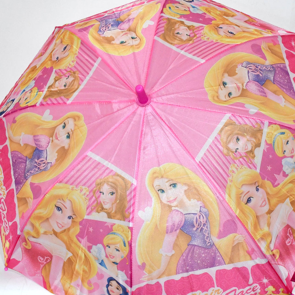Close-up of the durable, windproof steel frame structure of the 3-fold umbrella.
