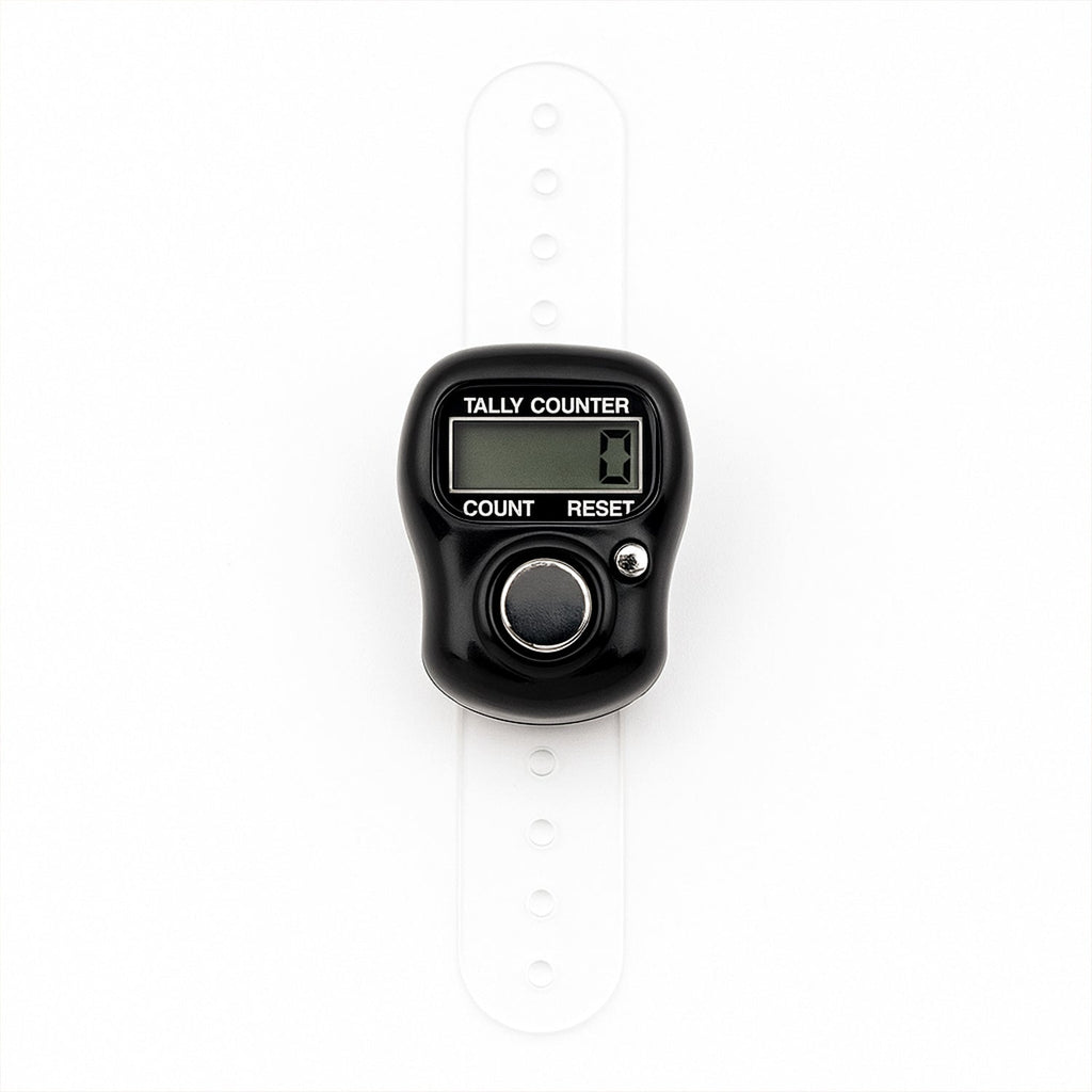Small and compact digital counting device ideal for meditation and fitness