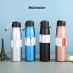 HydraLock water bottle with double wall vacuum insulation for long-lasting temperature