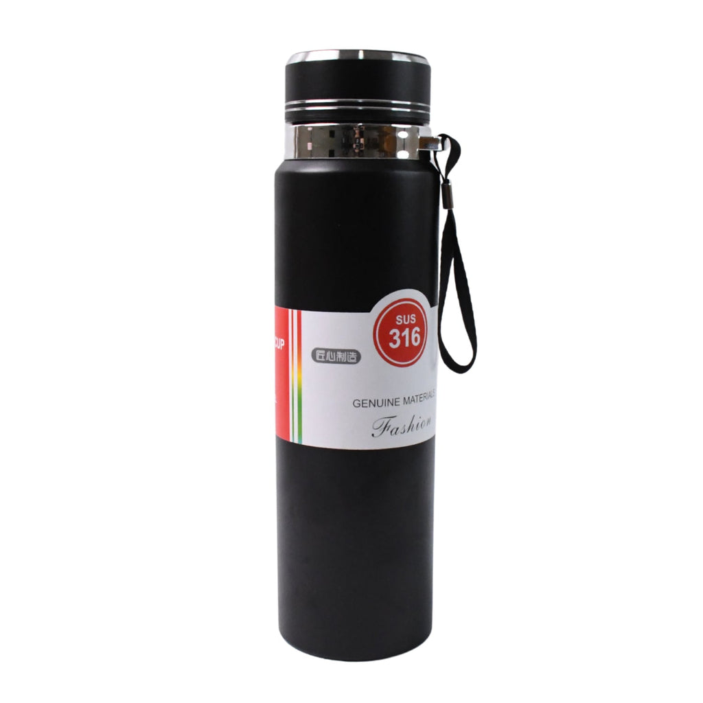 Portable Stainless Steel Insulated Water Bottle with Steel Sip finish
