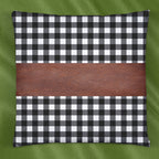 Two 19x12 inch pillow covers displayed neatly on a cozy bed.