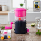 Kitchen lemon and orange juice squeezer with compact base