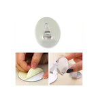 Stainless steel wall hooks neatly organized on a display card, showing the 36-piece pack.