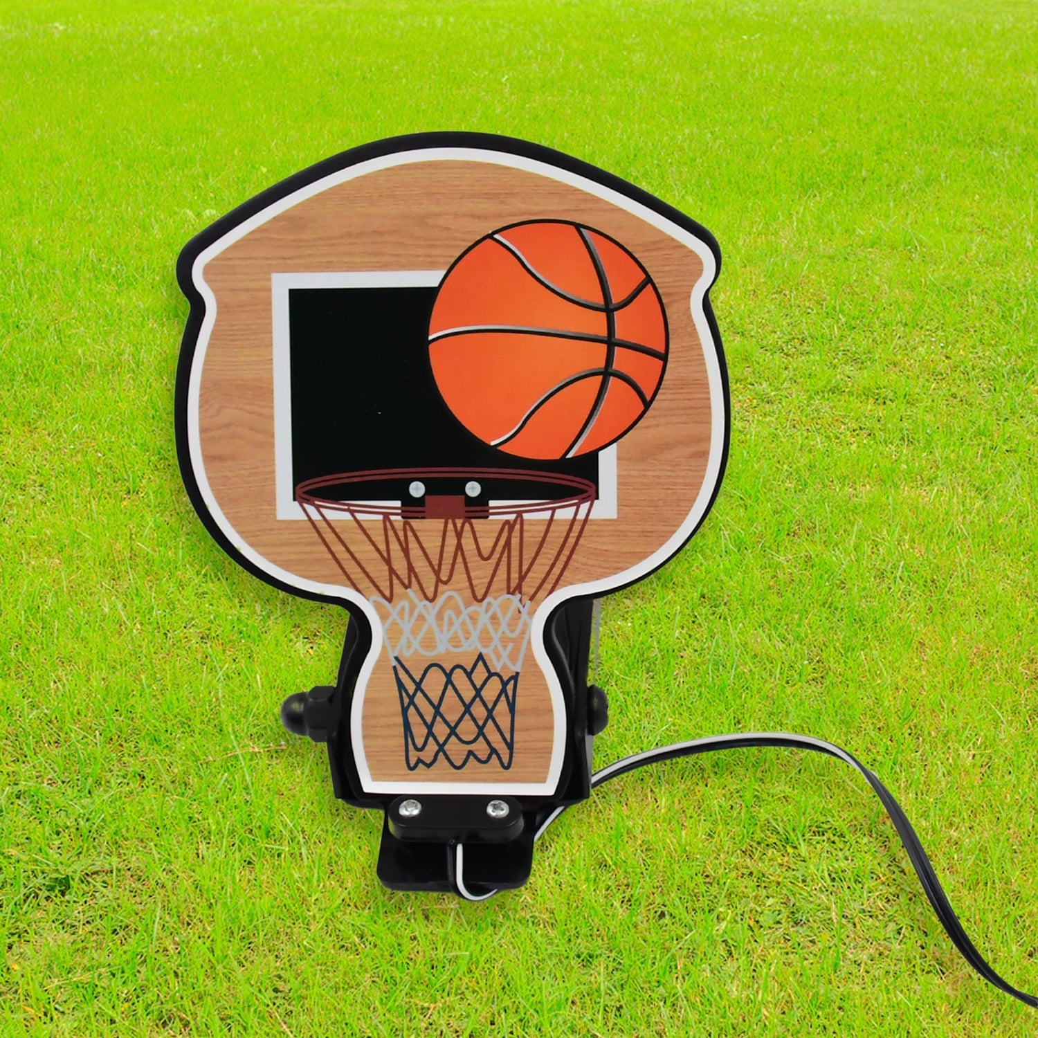 Close-up of the Kids Jump Trainer's digital display showing jump counts and progress.